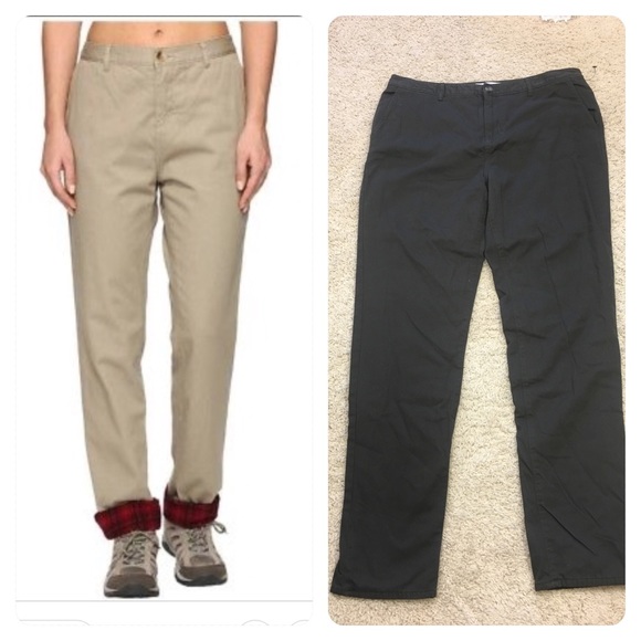 woolrich flannel lined pants